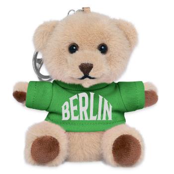 Berlin - Teddy Schlüsselanhänger - Grün - Vorne