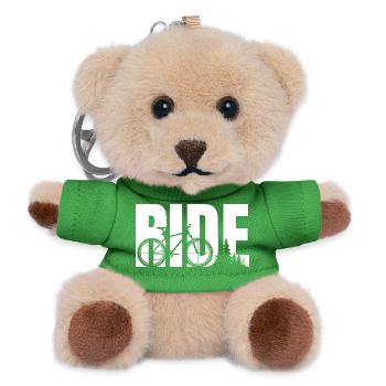 Ride Nature - Teddy Schlüsselanhänger - Grün - Vorne