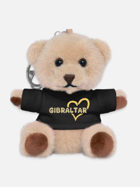 Gibraltar Gibraltar - Teddy Schlüsselanhänger - Schwarz