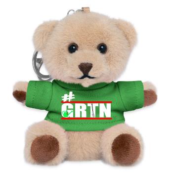 Garden - Gardeners - Gardening - GRTN - Teddy Keyring - green - Front