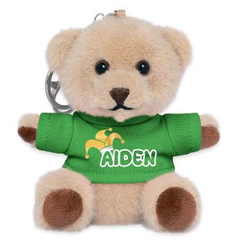Carnival Aiden - Teddy Keyring - green - Front