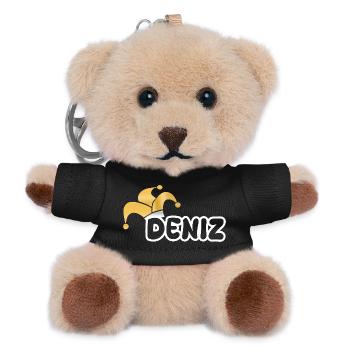 Fastnacht Deniz - Teddy Schlüsselanhänger - Schwarz - Vorne