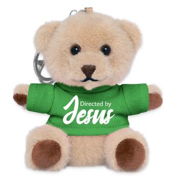 Regie_Jesus Statement  - Teddy Schlüsselanhänger - Grün - Vorne