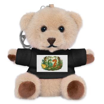 six seven - Teddy Keyring - black - Front