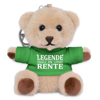 Legende in Rente Ornament - Teddy Schlüsselanhänger - Grün - Vorne