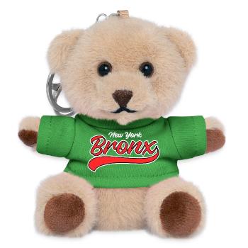 New York - Bronx - Teddy Keyring - green - Front