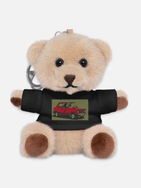 Zastava Yugo - Teddy Keyring - black