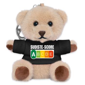 SUDISTE SCORE - Humour noir - Porte-clés ourson - noir - Devant