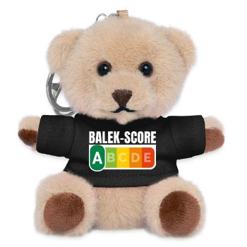 BALEK-SCORE - Humour noir - Porte-clés ourson - noir - Devant