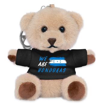 We are Honduras - Teddy Keyring - black - Front