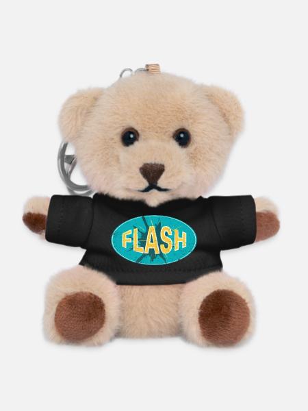 FLASH EMBLEM - Teddy Schlüsselanhänger - Schwarz