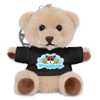 Natation pour chiens Lunettes de natation Été - Porte-clés ourson - noir - Devant