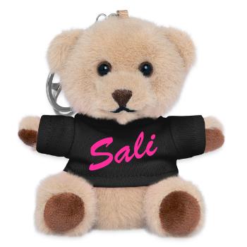 Sali zäme! - Teddy Schlüsselanhänger - Schwarz - Vorne