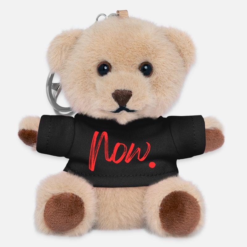Now  - Teddy Schlüsselanhänger - Schwarz