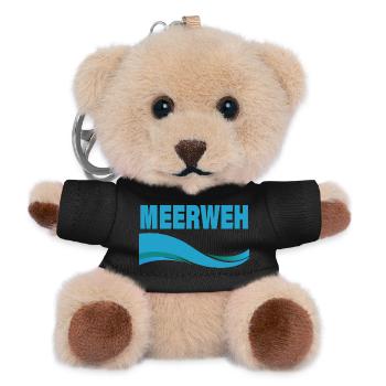 MEERWEH - Porte-clés ourson - noir - Devant