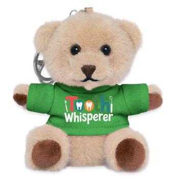 Zahntechniker Präzisionsarbeit - Teddy Schlüsselanhänger - Grün - Vorne