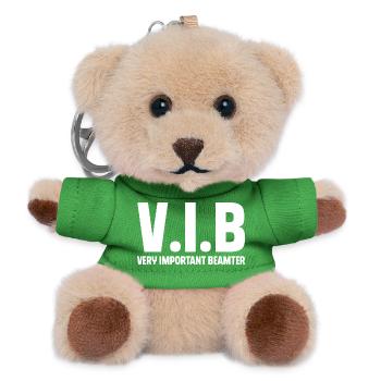 Civil servant - Teddy Keyring - green - Front