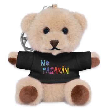 no pasaran - Teddy Schlüsselanhänger - Schwarz - Vorne