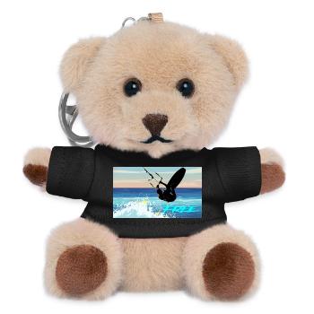 Kitesurf - Teddy Keyring - black - Front