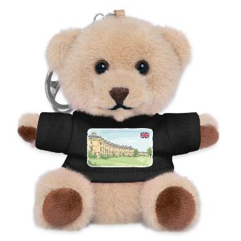 Bath City Royal Crescent Georgische Architekturkunst - Teddy Schlüsselanhänger - Schwarz - Vorne