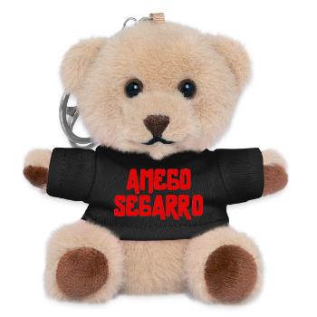 AMEGO SEGARRO - Porte-clés ourson - noir - Devant