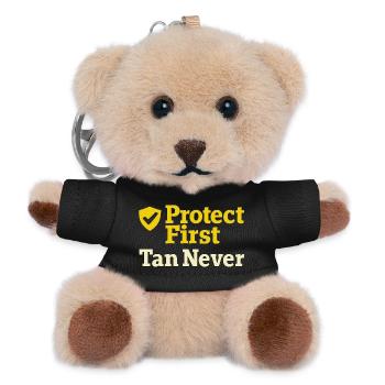 Spf Culture Identity Skin Care Humor - Teddy Keyring - black - Front