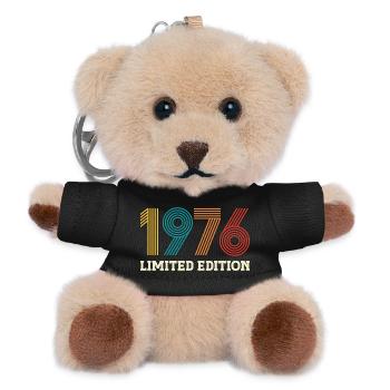 1976 édition Limitée Vintage 50 ans Anniversaire - Porte-clés ourson - noir - Devant