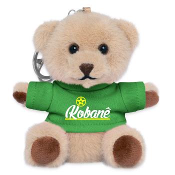 Kobane - Teddy Keyring - green - Front