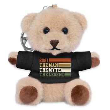 2021 The Man Myth Legend 2021 | Vintage!! - Teddy Schlüsselanhänger - Schwarz - Vorne