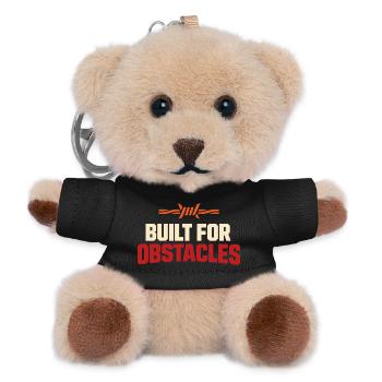 Obstacle Course Racer Obstacle Course Ocr - Teddy Keyring - black - Front