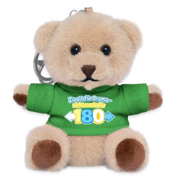 Zu alt für Drama 180 - Teddy Schlüsselanhänger - Grün - Vorne