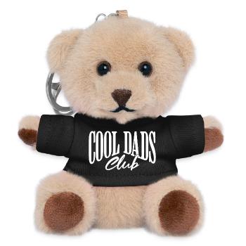 Cool Dads Club - Teddy Schlüsselanhänger - Schwarz - Vorne