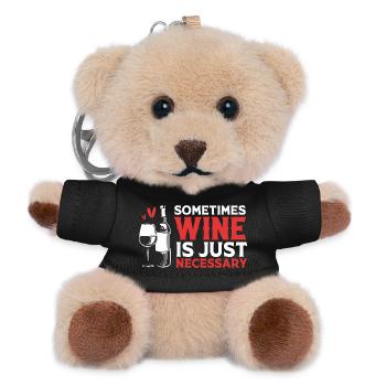 sommelier - Teddy Keyring - black - Front