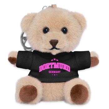Dortmund Statement for Germany Fans Retro - Teddy Keyring - black - Front