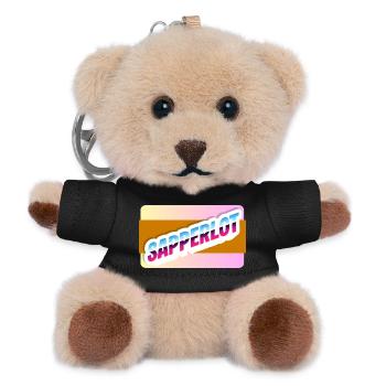 Sapperlot - Teddy Keyring - black - Front
