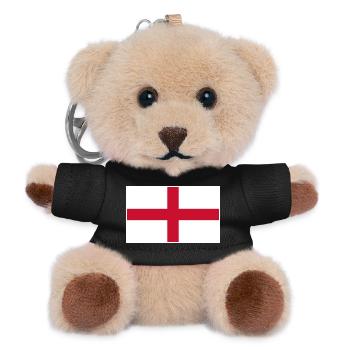 England Flag Classic Frame - Teddy Schlüsselanhänger - Schwarz - Vorne