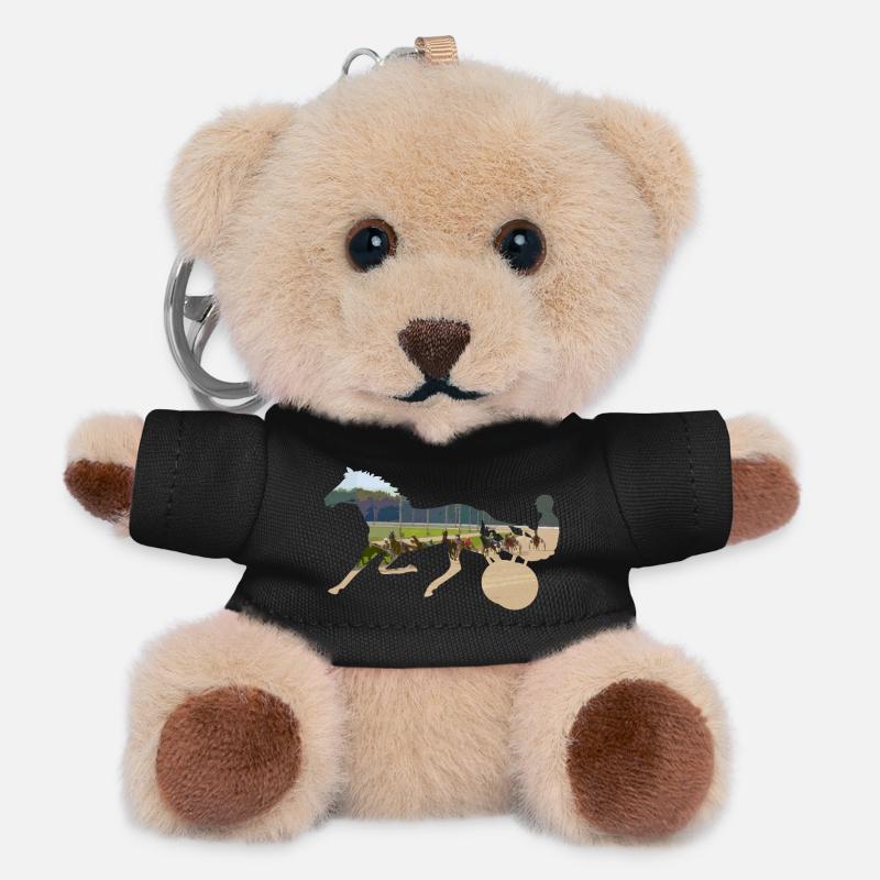 horse racing - Teddy Keyring - black