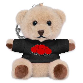 Bollenhut Black Forest Freiburg - Teddy Keyring - black - Front