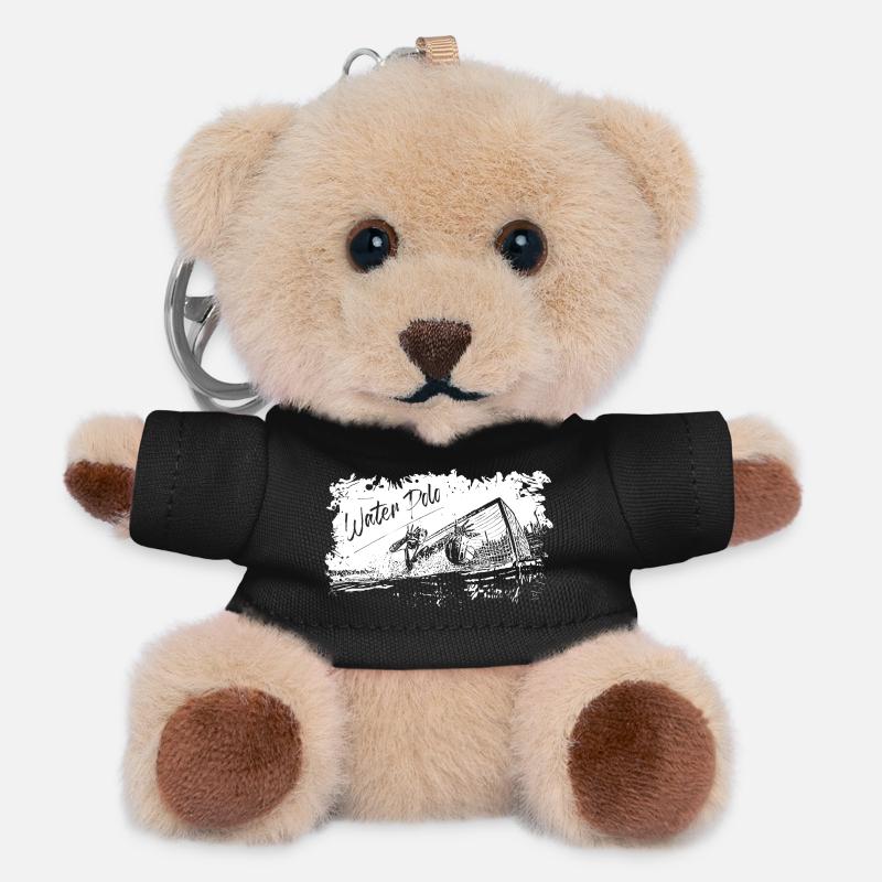 Water Polo - Teddy Schlüsselanhänger - Schwarz