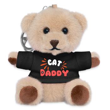 Cap Daddy Tippfehler Pop-Splitter - Teddy Schlüsselanhänger - Schwarz - Vorne