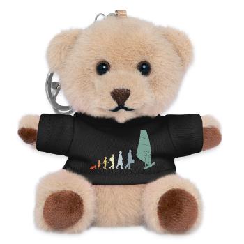 Vintage Windsurfer Evolution - Porte-clés ourson - noir - Devant