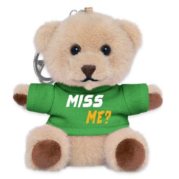 Me manque? - Porte-clés ourson - vert - Devant