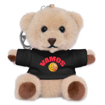 Vamos - Teddy Keyring - black - Front