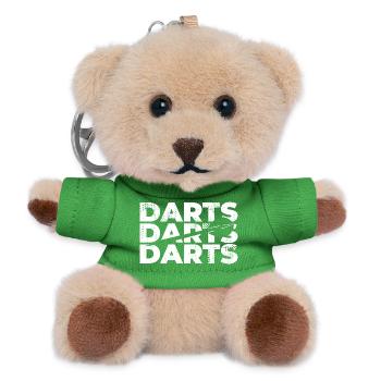 dard - Porte-clés ourson - vert - Devant