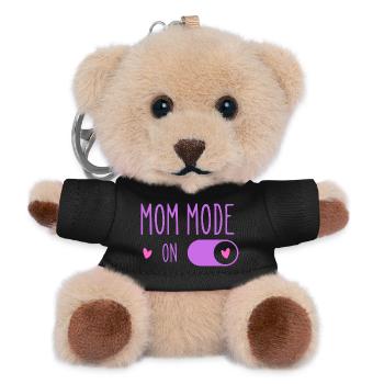 Mode Maman Active Violet - Porte-clés ourson - noir - Devant