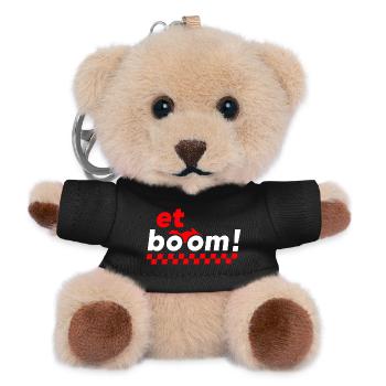 Et boom - Porte-clés ourson - noir - Devant