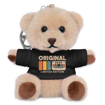 Original 1994 Geburtstag 1994 Geschenk 1994 Retro - Teddy Schlüsselanhänger - Schwarz - Vorne