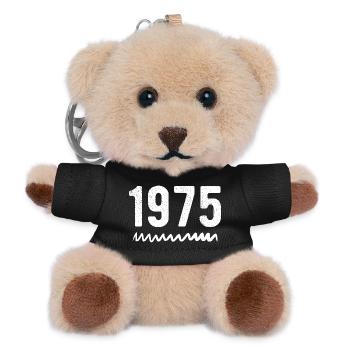 1975 Anniversary 1975 Retro 1975 - Teddy Keyring - black - Front