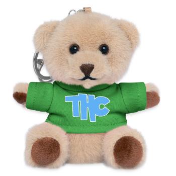 THC - Teddy Keyring - green - Front