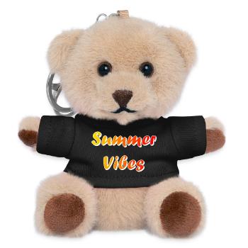 Summer Vibes - Teddy Keyring - black - Front